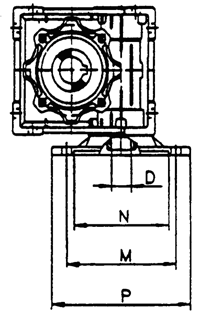 NMRV型蝸桿減速機(Q-JF 01-1999)