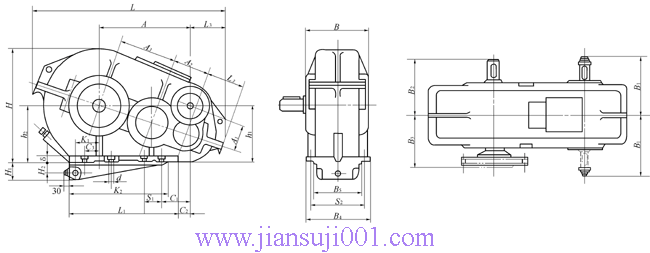 ZQ、ZQD大速比圓柱齒輪減速機(jī)