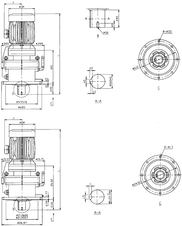 600ϵД[݆pٙCpʽγߴ(TDVM623/16TDVM623/18TVM624/16TVM624/18TVM625/17TVM625/19TDVM626/19TDVM627/19