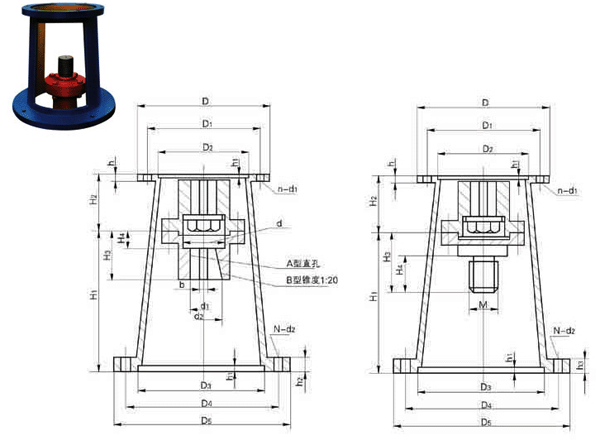 JAI大法蘭機(jī)架(69標(biāo))、JAII(69標(biāo))機(jī)架外形尺寸